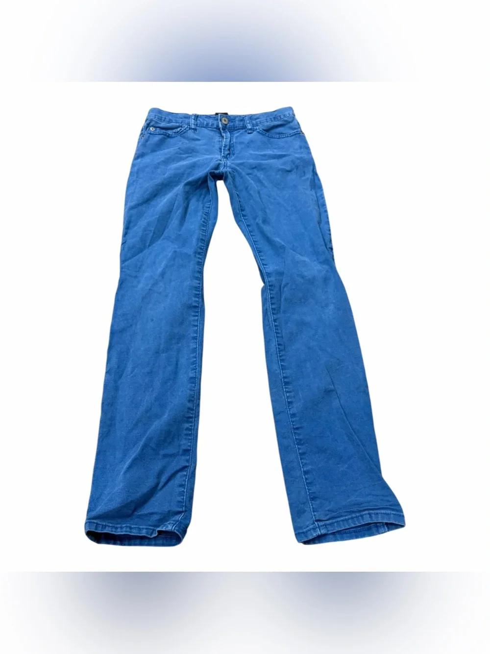 Gap Boys Straight Leg Blue Jeans, Size 14, Stretch, Adjustable Waist